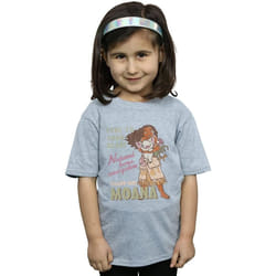 Disney - T-shirt NATURAL BORN NAVIGATOR - Fille (Gris chiné)