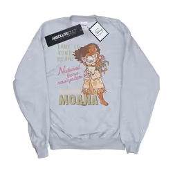 Disney - Sweat NATURAL BORN NAVIGATOR - Femme (Gris chiné)