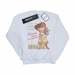 Disney - Sweat NATURAL BORN NAVIGATOR - Fille (Blanc)
