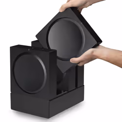 Flexson FLXSAX4DK1021 support de haut-parleurs Mur Noir