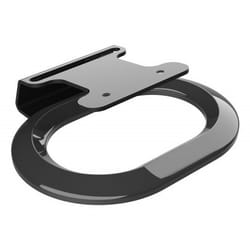 Flexson FLXE300DS1021 support de haut-parleurs Bureau Acrylonitrile-Butadiène-Styrène (ABS), Acier inoxydable Noir