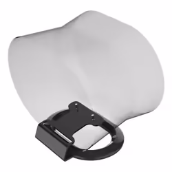Flexson FLXE300DS1021 support de haut-parleurs Bureau Acrylonitrile-Butadiène-Styrène (ABS), Acier inoxydable Noir