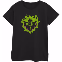 Disney - T-shirt THE DESCENDANTS LONG LIVE - Femme (Noir)