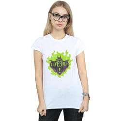 Disney - T-shirt THE DESCENDANTS LONG LIVE - Femme (Blanc)