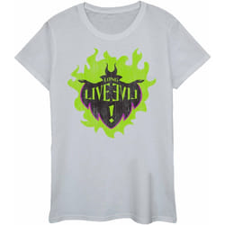 Disney - T-shirt THE DESCENDANTS LONG LIVE - Femme (Gris chiné)