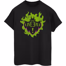 Disney - T-shirt THE DESCENDANTS LONG LIVE - Femme (Noir)