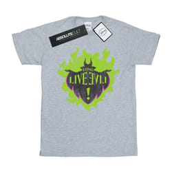 Disney - T-shirt THE DESCENDANTS LONG LIVE - Femme (Gris chiné)
