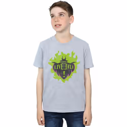 Disney - T-shirt THE DESCENDANTS LONG LIVE - Garçon (Gris chiné)