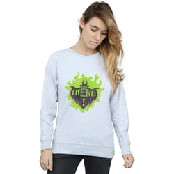 Disney - Sweat THE DESCENDANTS LONG LIVE - Femme (Gris chiné)