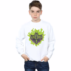 Disney - Sweat THE DESCENDANTS LONG LIVE - Garçon (Blanc)