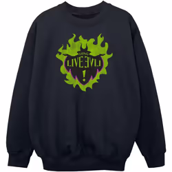 Disney - Sweat THE DESCENDANTS LONG LIVE - Fille (Noir)