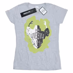 Disney - T-shirt THE DESCENDANTS LONG LIVE - Femme (Gris chiné)