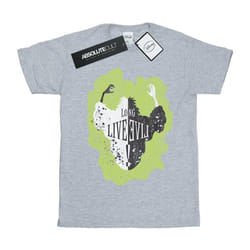 Disney - T-shirt THE DESCENDANTS LONG LIVE - Fille (Gris chiné)