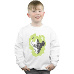 Disney - Sweat THE DESCENDANTS LONG LIVE - Garçon (Blanc)