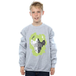 Disney - Sweat THE DESCENDANTS LONG LIVE - Garçon (Gris chiné)