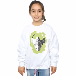 Disney - Sweat THE DESCENDANTS LONG LIVE - Fille (Blanc)