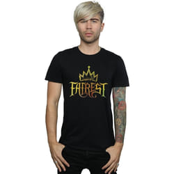 Disney - T-shirt THE DESCENDANTS FAIREST GOLD - Homme (Noir)