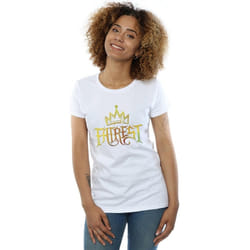 Disney - T-shirt THE DESCENDANTS FAIREST GOLD - Femme (Blanc)
