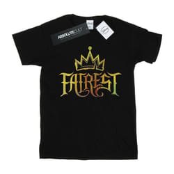 Disney - T-shirt THE DESCENDANTS FAIREST GOLD - Femme (Noir)