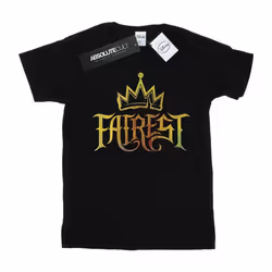 Disney - T-shirt THE DESCENDANTS FAIREST GOLD - Femme (Noir)