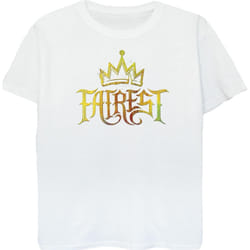 Disney - T-shirt THE DESCENDANTS FAIREST GOLD - Femme (Blanc)