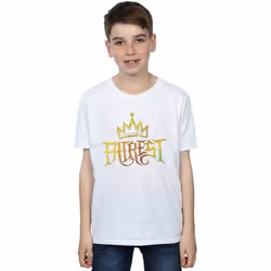 Disney - T-shirt THE DESCENDANTS FAIREST GOLD - Garçon (Blanc)