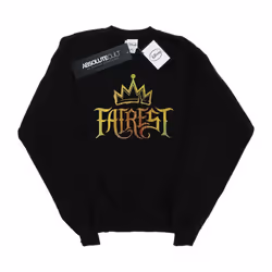 Disney - Sweat THE DESCENDANTS FAIREST GOLD - Garçon (Noir)