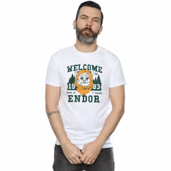 Star Wars - T-shirt ENDOR CAMP - Homme (Blanc)