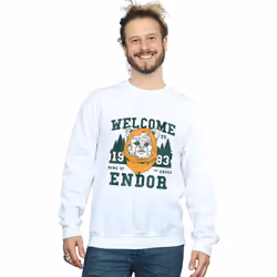 Star Wars - Sweat ENDOR CAMP - Homme (Blanc)