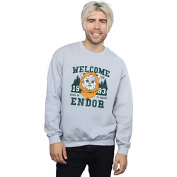 Star Wars - Sweat ENDOR CAMP - Homme (Gris chiné)