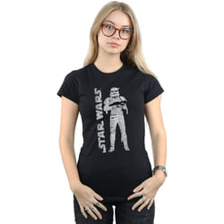 Star Wars - T-shirt - Femme (Noir)