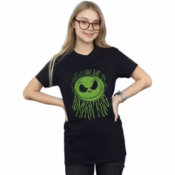 Disney - T-shirt NIGHTMARE BEFORE CHRISTMAS - Femme (Noir)