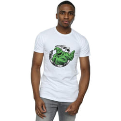 Disney - T-shirt NIGHTMARE BEFORE CHRISTMAS ROLL THE DICE - Homme (Blanc)
