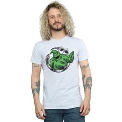 Disney - T-shirt NIGHTMARE BEFORE CHRISTMAS ROLL THE DICE - Homme (Gris chiné)