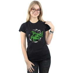 Disney - T-shirt NIGHTMARE BEFORE CHRISTMAS ROLL THE DICE - Femme (Noir)