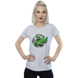 Disney - T-shirt NIGHTMARE BEFORE CHRISTMAS ROLL THE DICE - Femme (Gris chiné)
