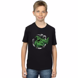 Disney - T-shirt NIGHTMARE BEFORE CHRISTMAS ROLL THE DICE - Garçon (Noir)