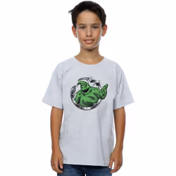Disney - T-shirt NIGHTMARE BEFORE CHRISTMAS ROLL THE DICE - Garçon (Gris chiné)