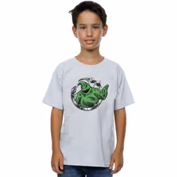 Disney - T-shirt NIGHTMARE BEFORE CHRISTMAS ROLL THE DICE - Garçon (Gris chiné)