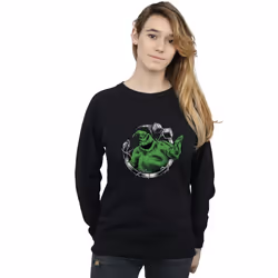 Disney - Sweat NIGHTMARE BEFORE CHRISTMAS ROLL THE DICE - Femme (Noir)