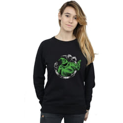 Disney - Sweat NIGHTMARE BEFORE CHRISTMAS ROLL THE DICE - Femme (Noir)