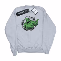 Disney - Sweat NIGHTMARE BEFORE CHRISTMAS ROLL THE DICE - Fille (Gris chiné)