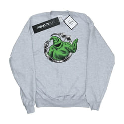 Disney - Sweat NIGHTMARE BEFORE CHRISTMAS ROLL THE DICE - Fille (Gris chiné)