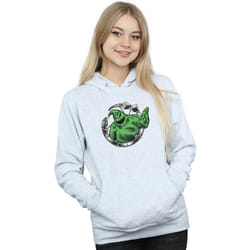 Disney - Sweat à capuche NIGHTMARE BEFORE CHRISTMAS ROLL THE DICE - Femme (Gris chiné)