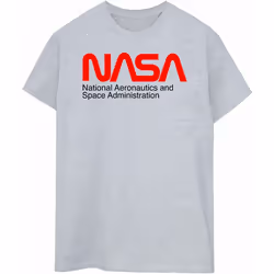 NASA - T-shirt AERONAUTICS AND SPACE - Femme (Gris chiné)