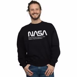 NASA - Sweat AERONAUTICS AND SPACE - Homme (Noir)