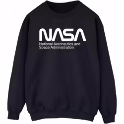 NASA - Sweat AERONAUTICS AND SPACE - Femme (Noir)