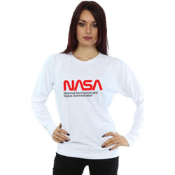 NASA - Sweat AERONAUTICS AND SPACE - Femme (Blanc)