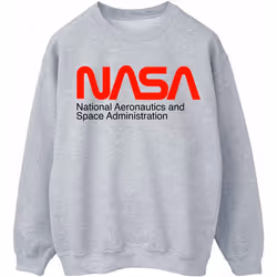 NASA - Sweat AERONAUTICS AND SPACE - Femme (Gris chiné)