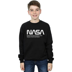 NASA - Sweat AERONAUTICS AND SPACE - Garçon (Noir)